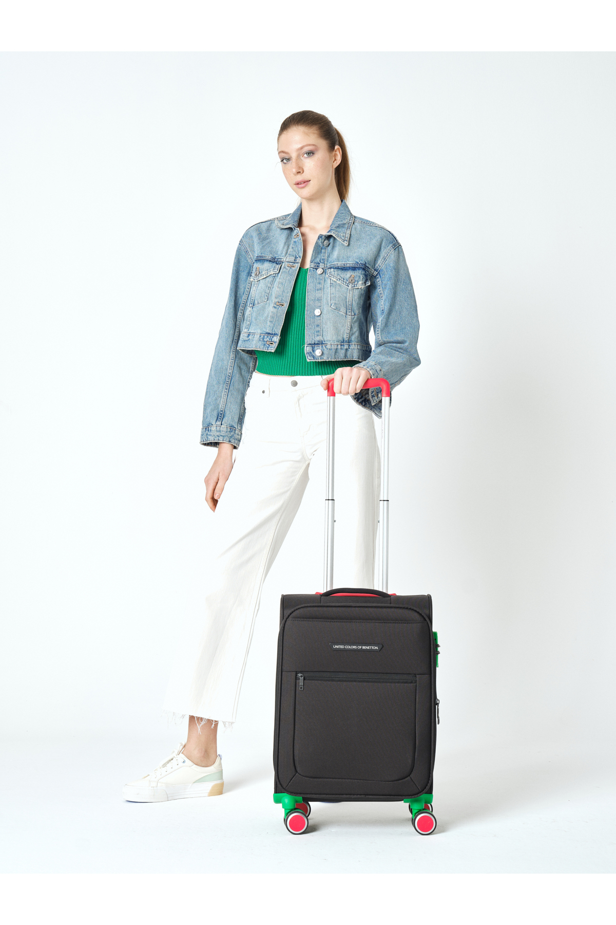 تصویر چمدان زنانه راسته | یونایتد کالرز آو بنتون United Colors of Benetton 24S.KAB.ELİ.0014 
