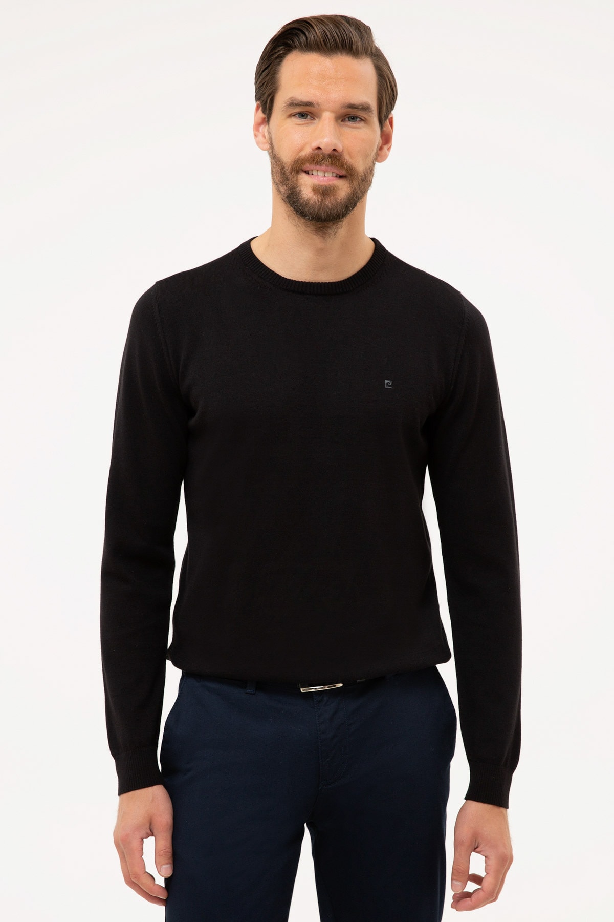 تصویر بافت مردانه آستین بلند راسته | پیر کاردین Pierre Cardin G021SZ0TK.000.1171012 